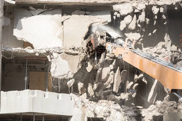 Demolition Site Building Close — Stock Photo, Image