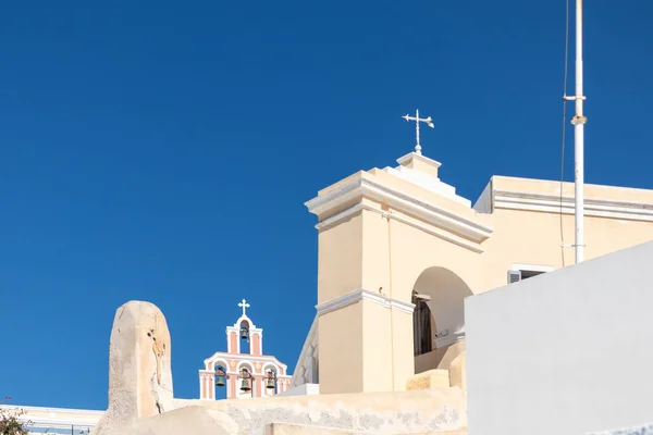Typical Santorini church in Greece in the Cyclades — Stock Photo, Image