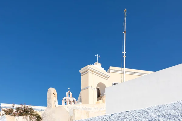 Typical Santorini Church Greece Cyclades — Stock Photo, Image