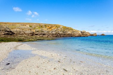 manzara plaj kayalar kayalıklar belle ile en Mer de kıyılar p