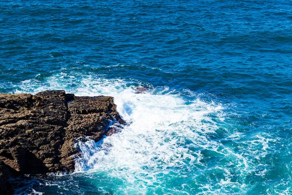 Die Felsen Und Klippen Meer Der Berühmten Insel Belle Ile — Stockfoto