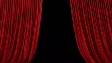 Açılış ve kapanış perde. Sunu. . Ultra Hd 4k izole