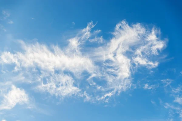 Cielo Blu Nuvole Come Sfondo — Foto Stock