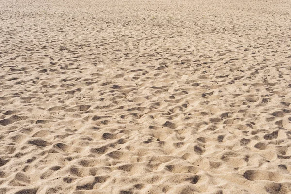 沙滩上的沙子作为背景或纹理 — 图库照片