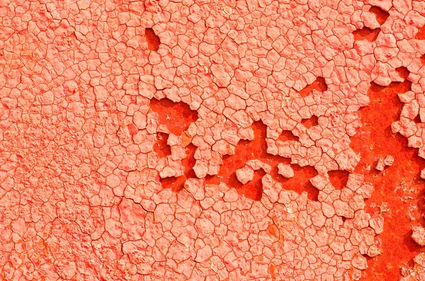 Cracked Surface Pink Trendy Colors Abstract Background — Stock Photo, Image