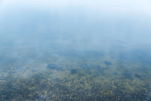 Wasserhintergrund Und Steine Unter Wasser — Stockfoto