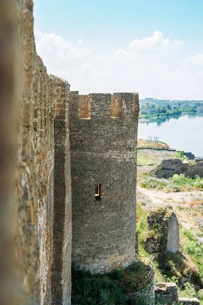 Akkerman Bilhorod Dnistrovskyi Fortaleza Ucrania Castillo Medieval — Foto de Stock