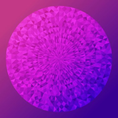 Disko topu gibi desenli daire ya da mor arka planda parlayan mücevherler..