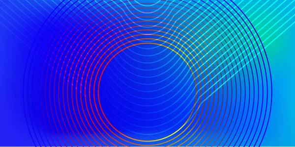 Fond Bleu Texture Fractale Abstraite — Image vectorielle