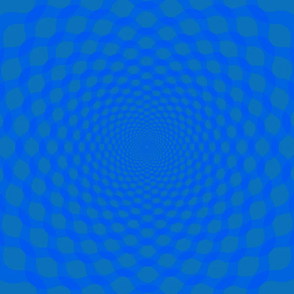 Blauwe Kleur Golven Abstracte Achtergrond — Stockvector