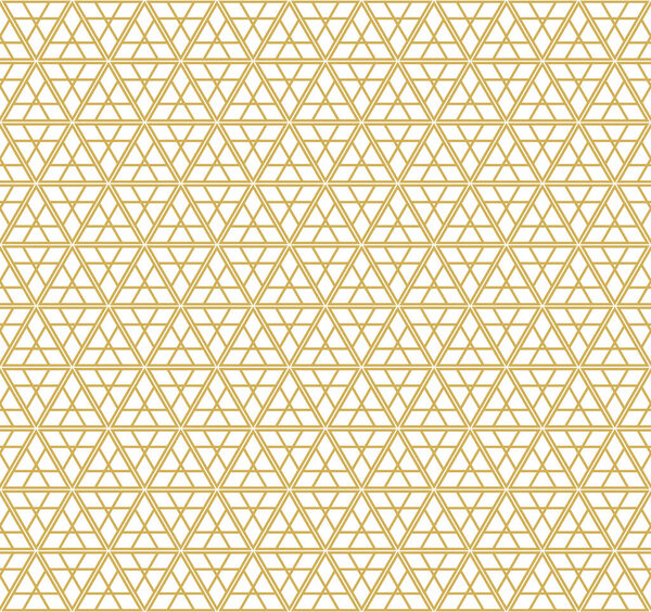 Abstract background like east golden mosaic with triangles and hexagones