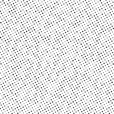 Gri noktalar farklı boyut ve renklerde tek renkli arkaplan