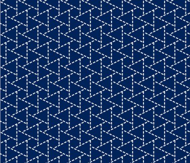 Geometrik tekstil deseni. kusursuz vektör illüstrasyon tasarımı