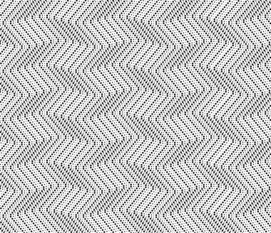 Noktalı arkaplanda çizgiler var. Yarım ton dalga tasarımı.