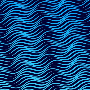 Koyu arkaplanda soyut mavi dalga. deniz konsepti