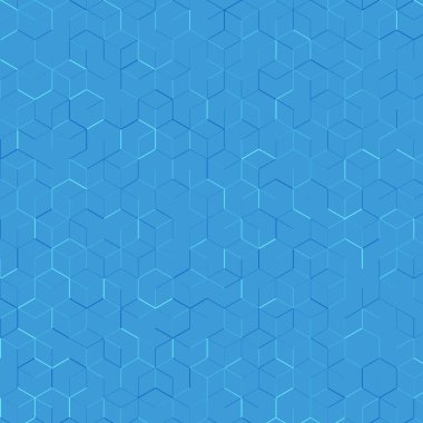 Çizgilerle soyut arkaplan. mavi altıgen desen