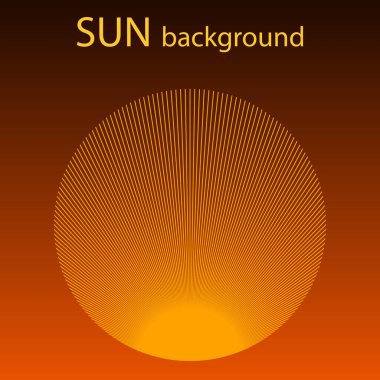 sanat güneşi arka planı. dövmeli şablon veya satırlı logo