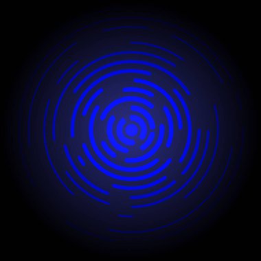 vektör soyut radyal parlayan arkaplan