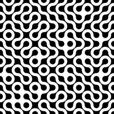 Noktaları ve bağlantıları olan soyut ve pürüzsüz arkaplan