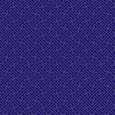 Geometrik tekstil deseni. kusursuz vektör illüstrasyon tasarımı