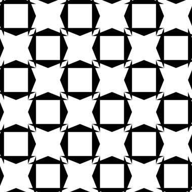 Geometrik tekstil deseni. Kusursuz retro tasarım. EPS10 vektörü