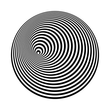 Konsantrik çizgiler sanat. soyut şekiller arkaplan