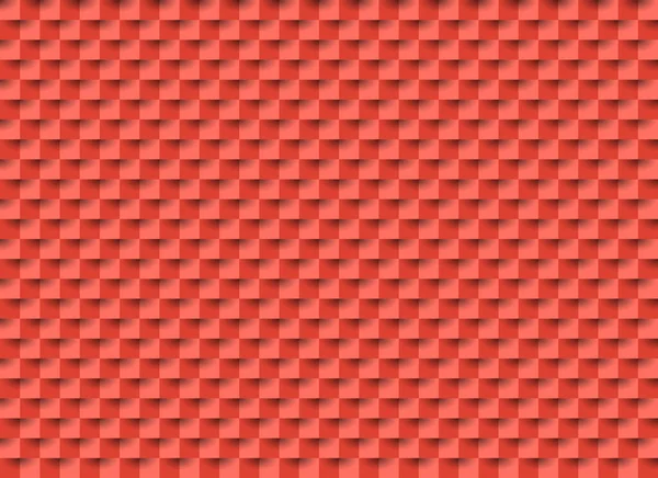 Abstrato Vivo Coral Cor Geometria Vetor Fundo — Vetor de Stock