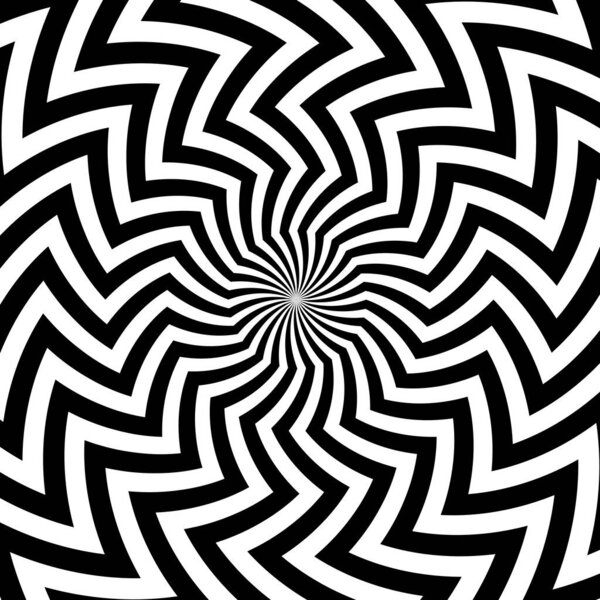 rounded zigzag pattern. abstract stripes design.