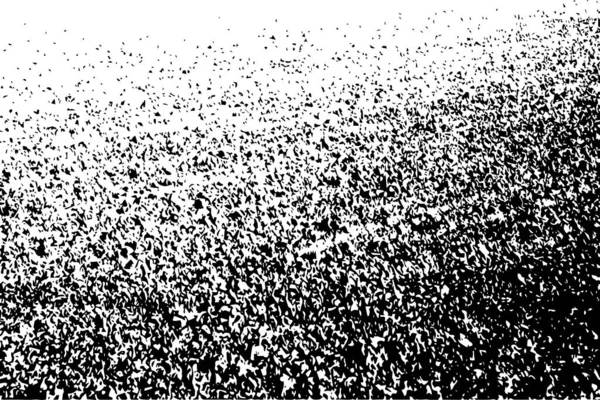 ブラシストロークで黒と白のシームレスなベクトルパターン 抽象的なハーフトーンの背景 — ストックベクタ