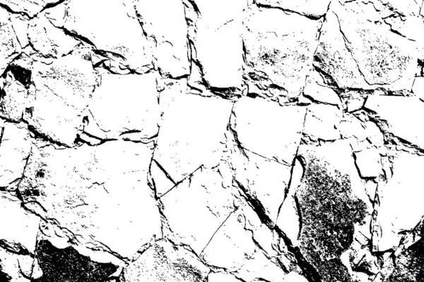 黒と白のシームレスなモノクロパターンテクスチャ背景 — ストックベクタ