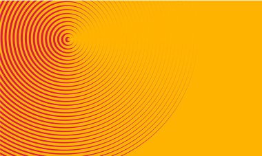 Dairesel kırmızı ve turuncu arkaplan