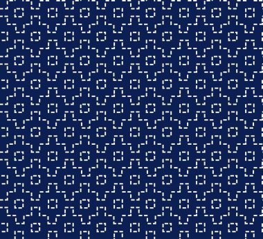 Geometrik tekstil deseni. kusursuz vektör illüstrasyon tasarımı