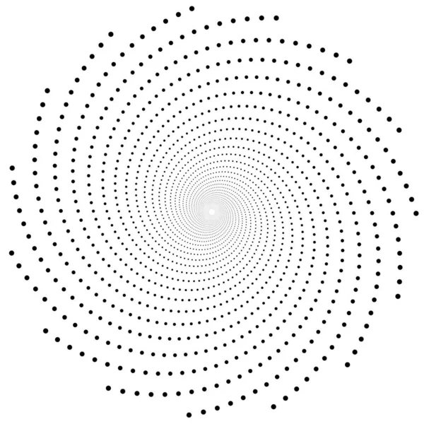 Des Demi Tons Des Points Abstraits Logo Emblème Élément Design — Image vectorielle