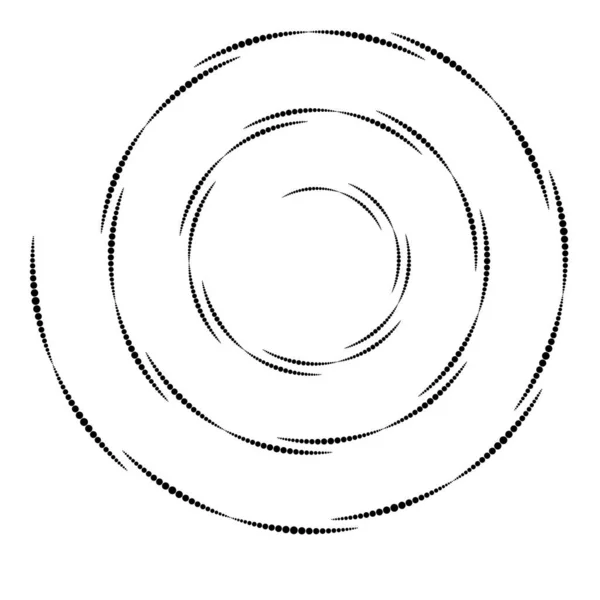 Abstrakt Vektor Bakgrund Med Halvton Prickar Cirkel Kreativt Geometriskt Mönster — Stock vektor