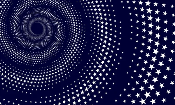 Fond Abstrait Avec Des Étoiles Pentagonales Conception Demi Teinte Pour — Image vectorielle