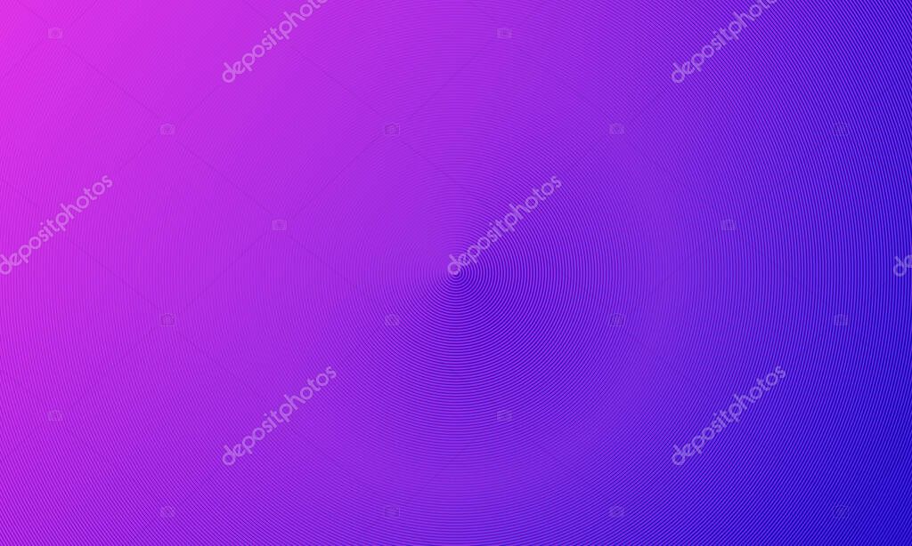Abstract geometric background with radiating lines in circle form and gradient. Technology round design element.