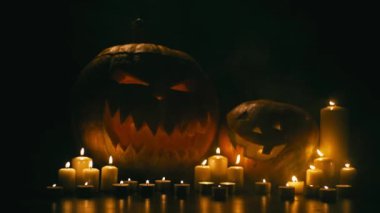 Helloween kabak mumlar ile