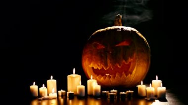 Helloween kabak mumlar ile