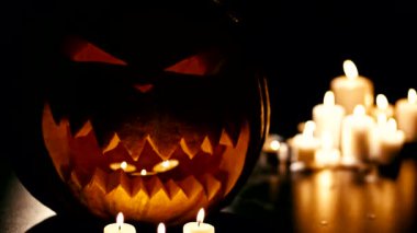 Helloween kabak mumlar ile