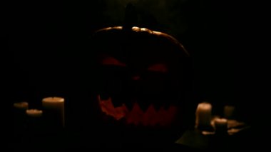 Helloween kabak mumlar ile