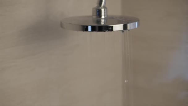 Zuhanyzó nő — Stock videók