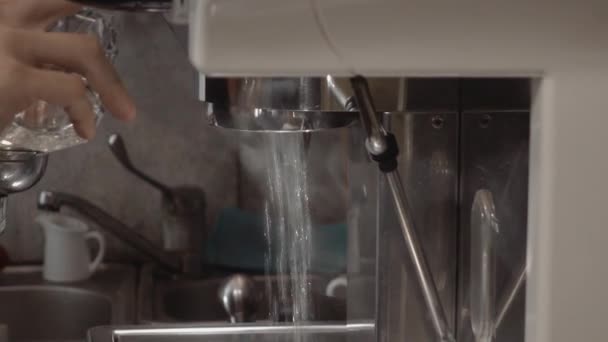 Proceso de fabricación de café — Vídeo de stock