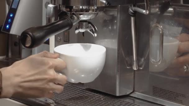 Processo de fabricação de café — Vídeo de Stock