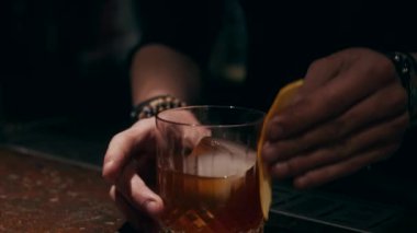 Cam kabuklu portakal aroması ekliyorum