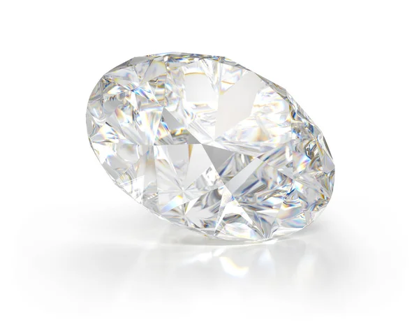 Nagy gyönyörű gyémánt Jogdíjmentes Stock Képek