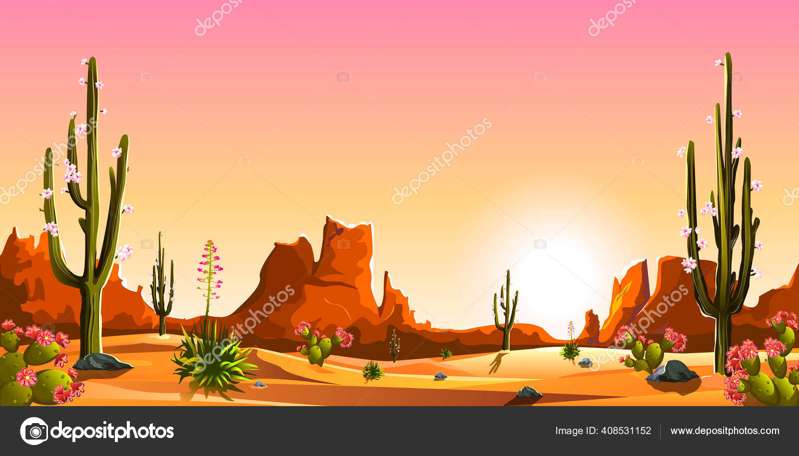 Estilo De Desenho Animado Do ícone Do Cacto Do Deserto Ilustração do Vetor  - Ilustração de afiado, mexicano: 172734033