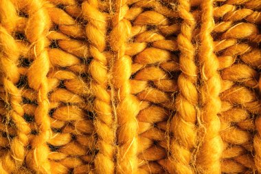 Örme kumaş dokusu, portre