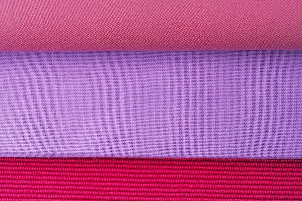 Texture Tessuto Colori Primo Piano — Foto Stock