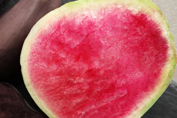 Texture Ripe Radish Closeup — Stock Photo, Image