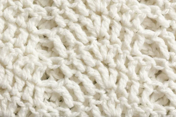 Knitted Fabric Texture Closeup — Stock Photo, Image